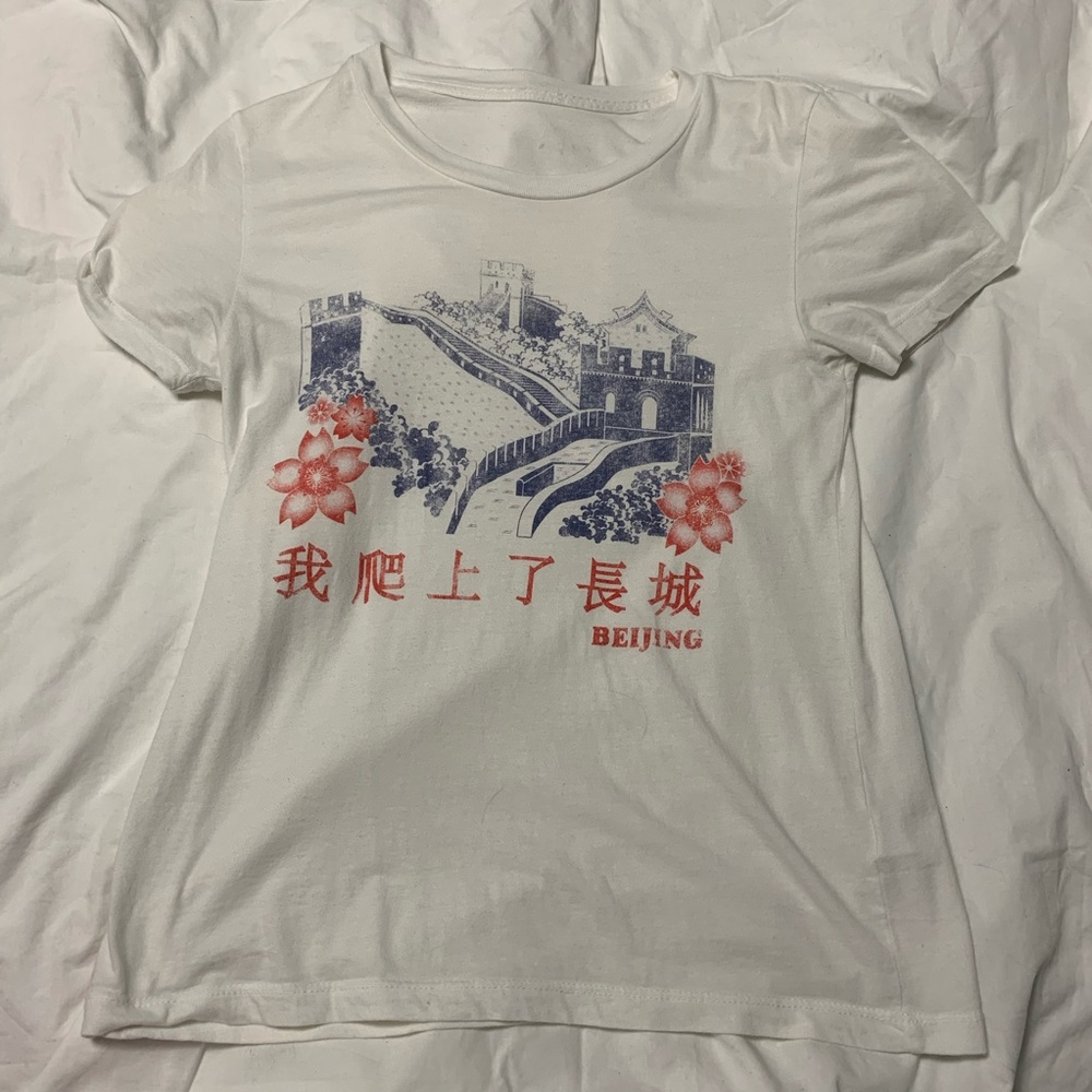 pacsun print t-shirt